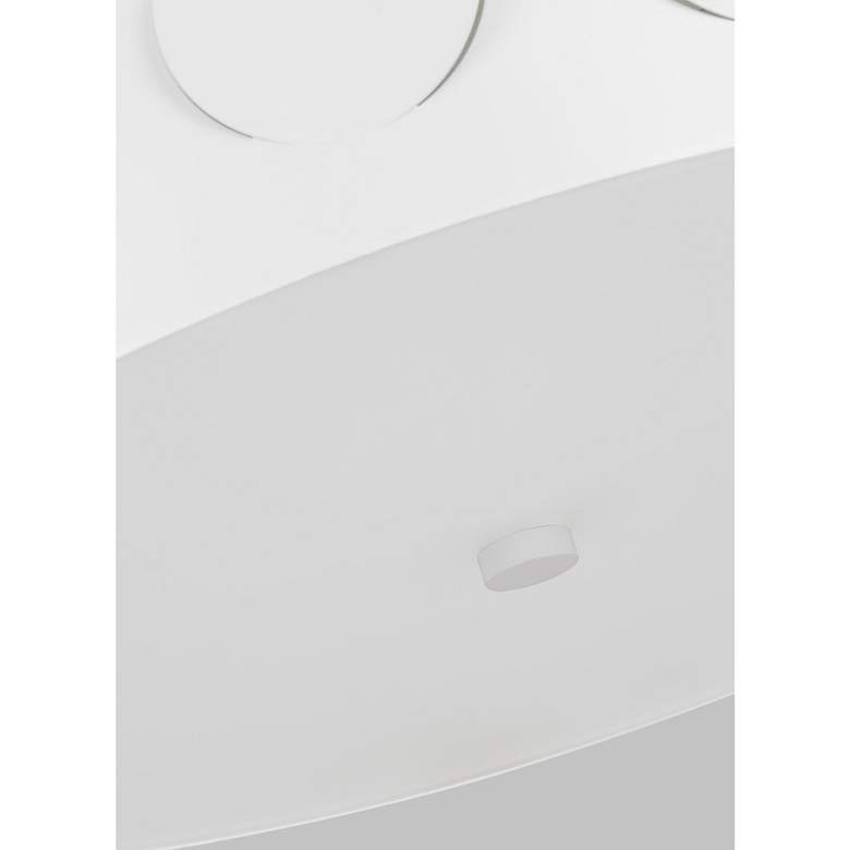 Image 3 Visual Comfort Studio Dottie Matte White Ceiling Lights 3 Medium A19 60w more views