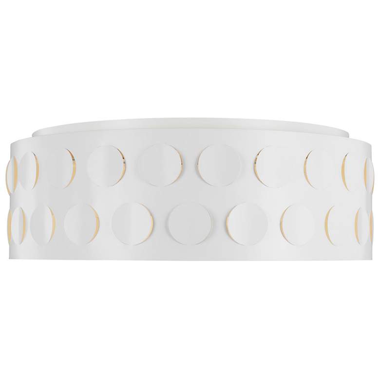 Image 1 Visual Comfort Studio Dottie Matte White Ceiling Lights 4 Medium A19 60w