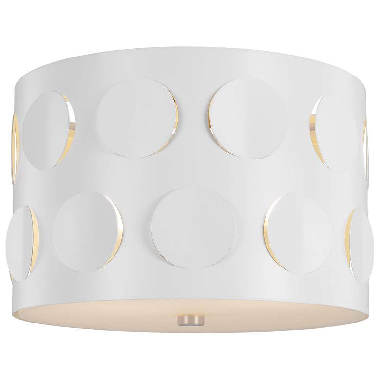 Image 4 Visual Comfort Studio Dottie Polished Nickel Ceiling Lights 2 Med A19 60 more views