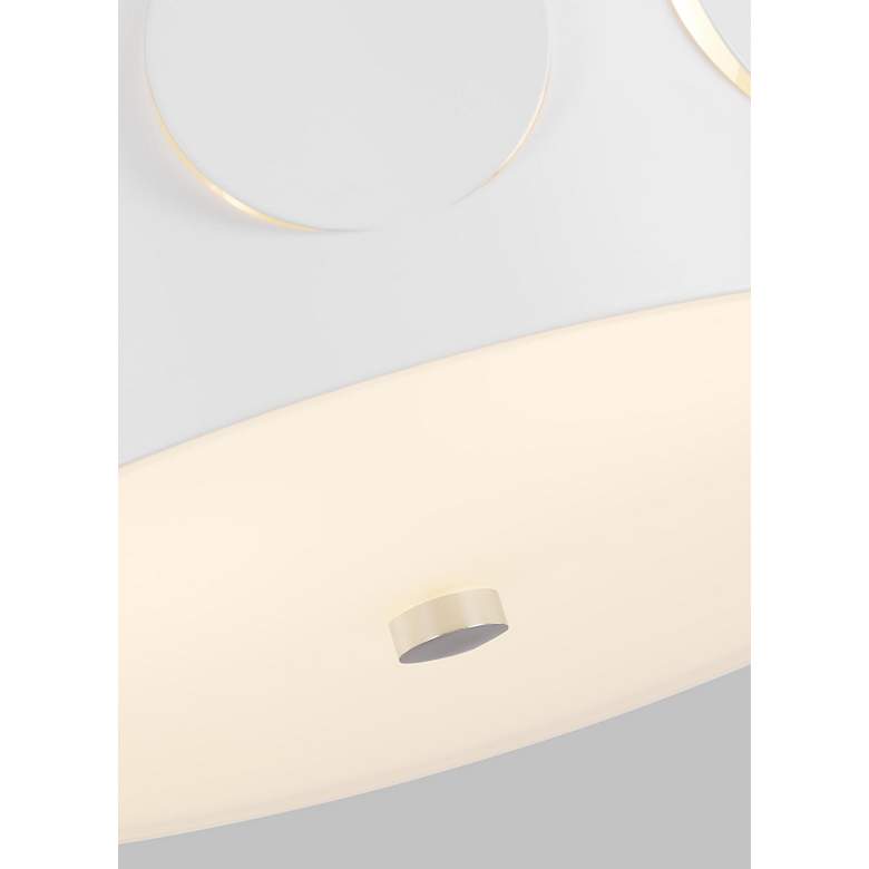 Image 5 Visual Comfort Studio Dottie Polished Nickel Ceiling Lights 2 Med A19 60 more views