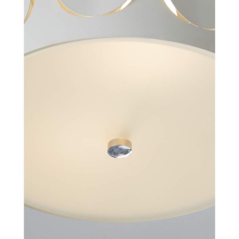 Image 7 Visual Comfort Studio Dottie Polished Nickel Ceiling Lights 2 Med A19 60 more views