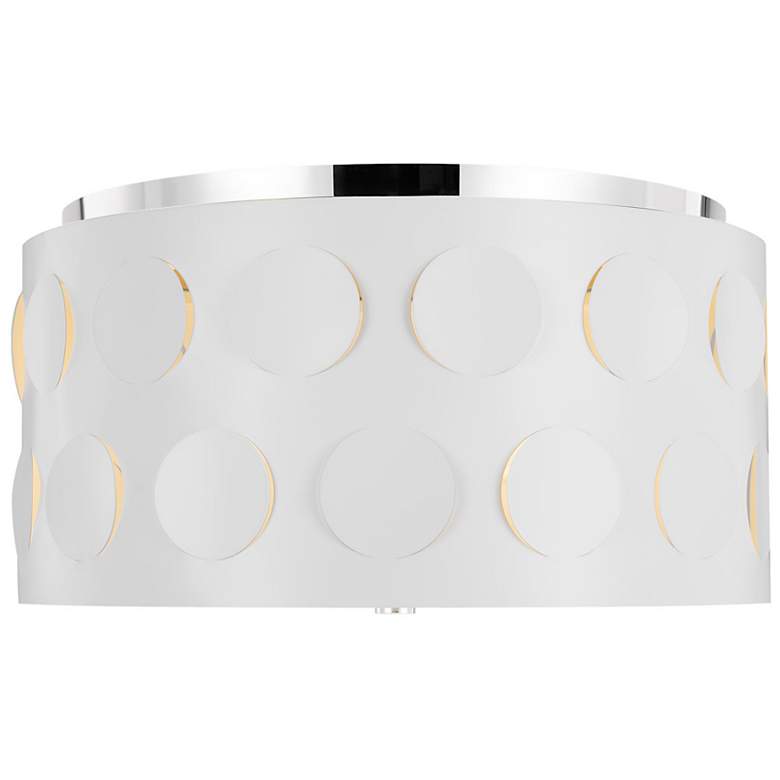 Image 1 Visual Comfort Studio Dottie Polished Nickel Ceiling Lights 3 Med A19 60