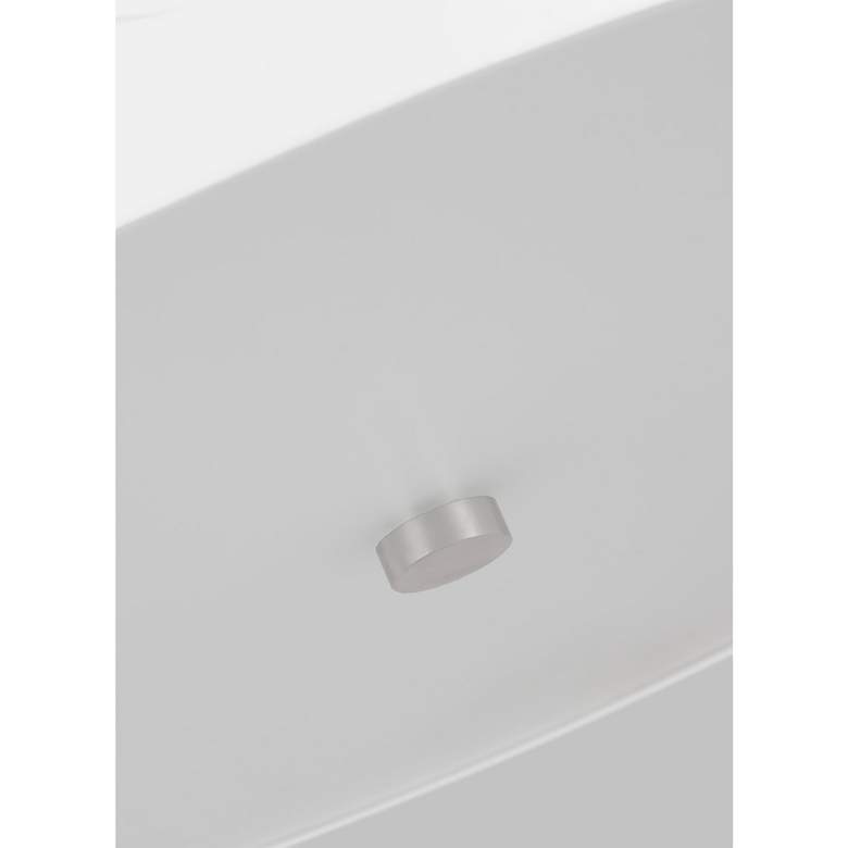 Image 3 Visual Comfort Studio Dottie Polished Nickel Ceiling Lights 3 Med A19 60 more views