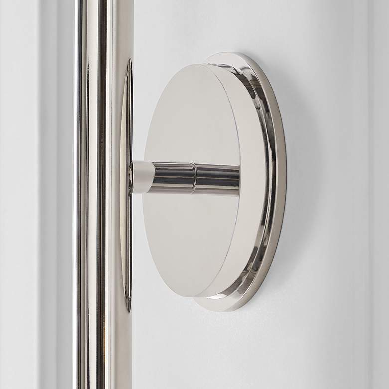 Image 5 Visual Comfort Studio Double Nodes G9 4.7" Nickel Sconce more views