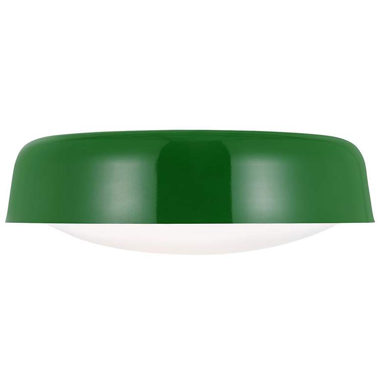 Image 1 Visual Comfort Studio Draper Green Ceiling Lights 2 E26 Medium A19 60w