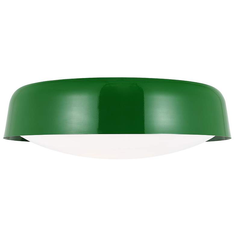 Image 4 Visual Comfort Studio Draper Green Ceiling Lights 2 E26 Medium A19 60w more views