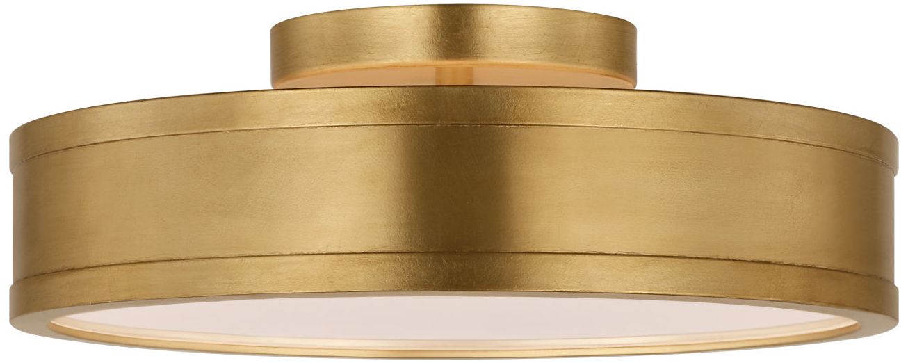 Image 4 Visual Comfort Studio Dupont 12 Round Semi Flush Gild LED more views