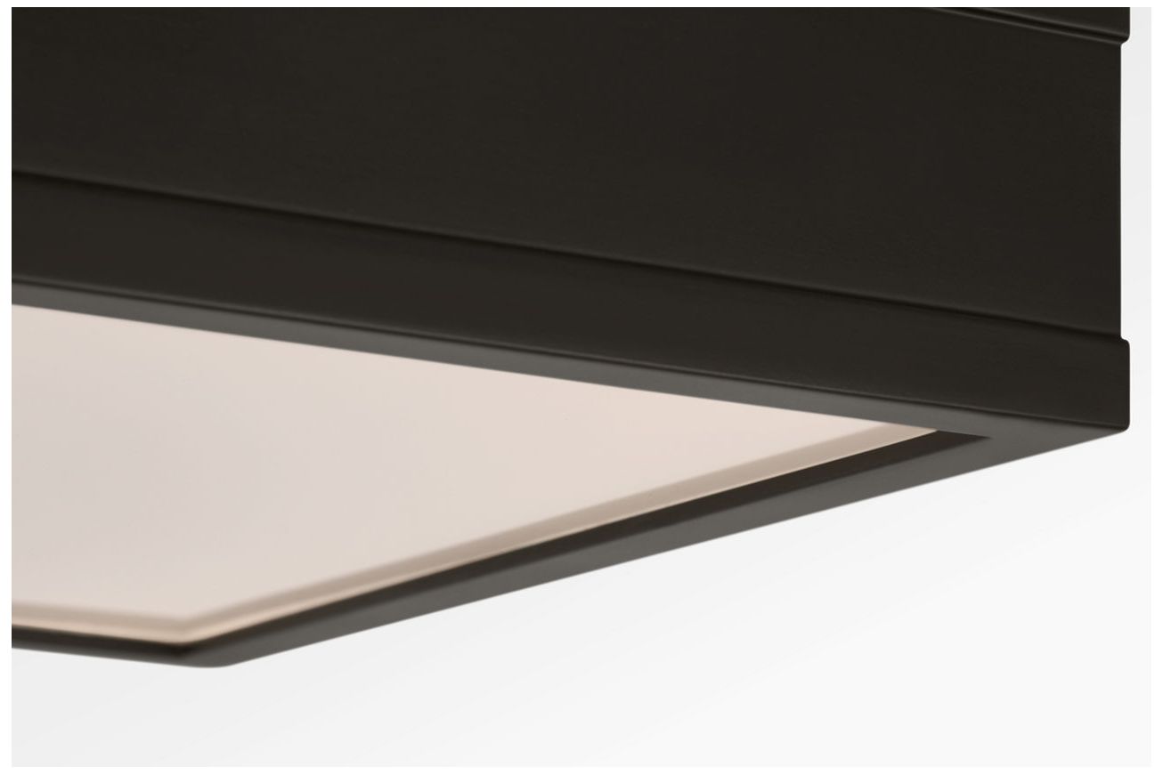 Image 3 Visual Comfort Studio Dupont 12 Square Semi Flush Aged Iron LED more views