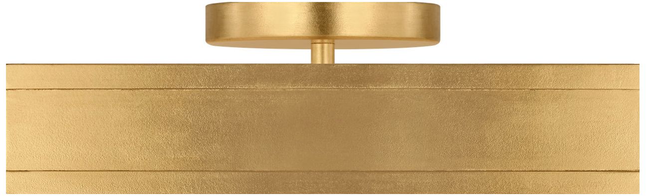 Visual Comfort Studio Dupont 12 Square Semi Flush Gild LED