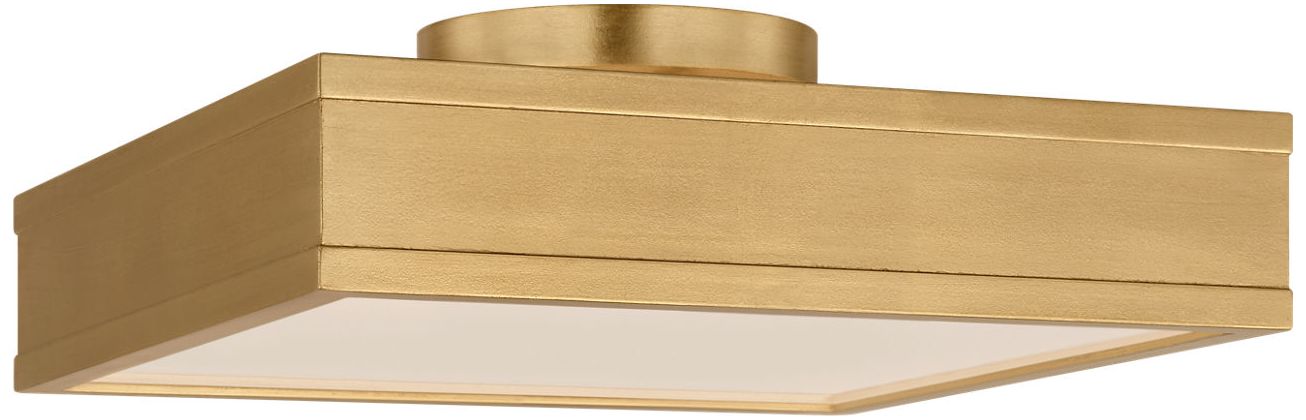 Image 2 Visual Comfort Studio Dupont 12 Square Semi Flush Gild LED more views