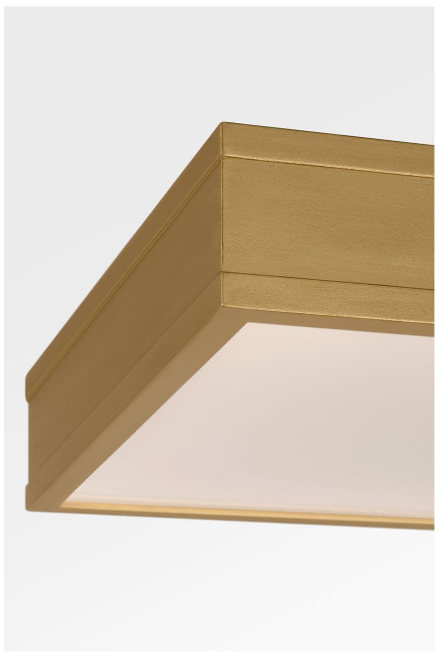 Image 3 Visual Comfort Studio Dupont 12 Square Semi Flush Gild LED more views
