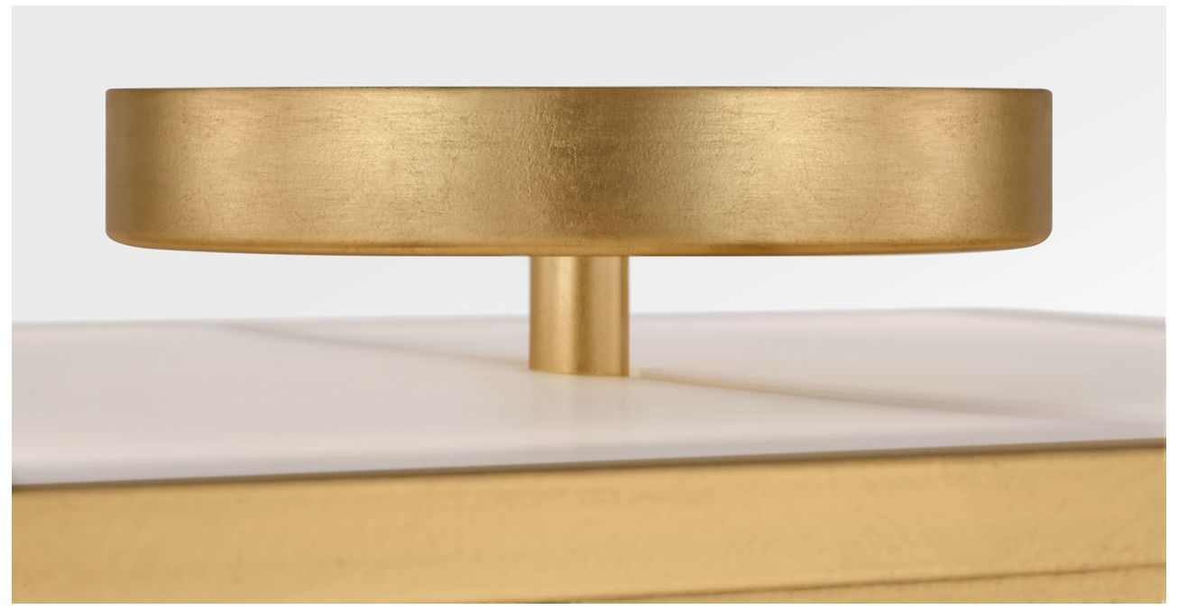 Image 4 Visual Comfort Studio Dupont 12 Square Semi Flush Gild LED more views