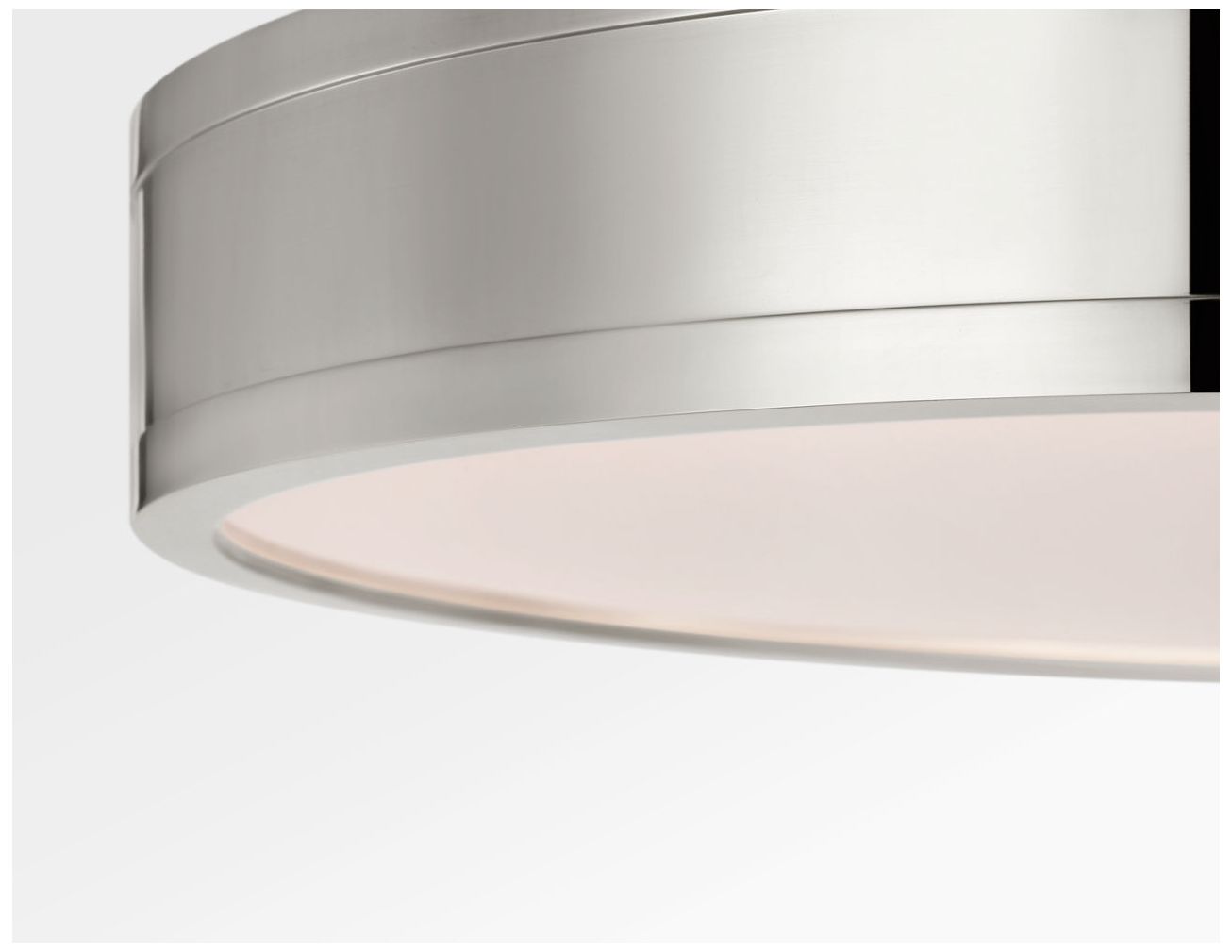 Image 2 Visual Comfort Studio Dupont 16 Round Semi Flush Nickel LED more views