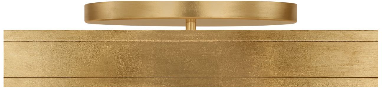 Visual Comfort Studio Dupont 16 Square Semi Flush Gild LED