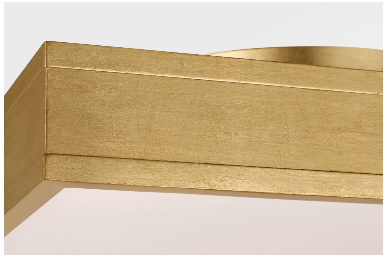 Image 4 Visual Comfort Studio Dupont 16 Square Semi Flush Gild LED more views