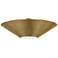 Visual Comfort Studio Echo Medium Flush Modules 12.5" Burnished Brass