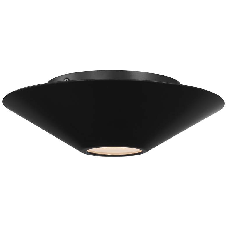 Image 1 Visual Comfort Studio Echo Small Flush Modules 8.37" Black