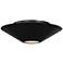 Visual Comfort Studio Echo Small Flush Modules 8.37" Black