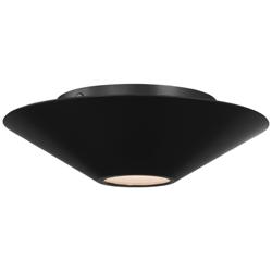 Visual Comfort Studio  Echo Small Flush Modules  8.37"   Black