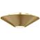 Visual Comfort Studio Echo Small Flush Modules 8.37" Burnished Brass