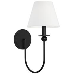 Visual Comfort Studio  Elsay Small Sconce  Torpedo  7"   Black