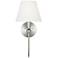 Visual Comfort Studio Elsay Small Sconce Torpedo 7" Brushed Nickel