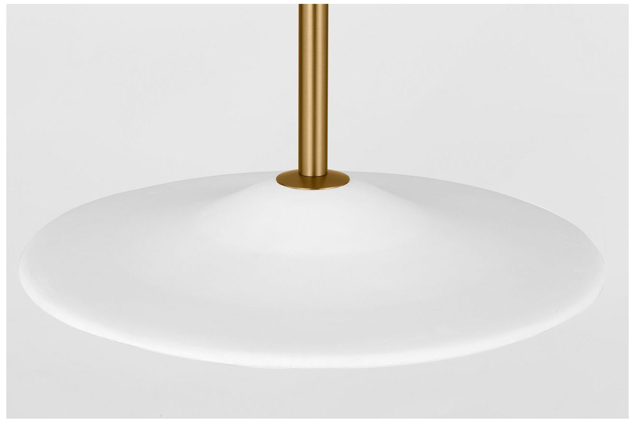 Image 3 Visual Comfort Studio Endicott 24 Pendant Burnished Brass LEDBi-Pin more views