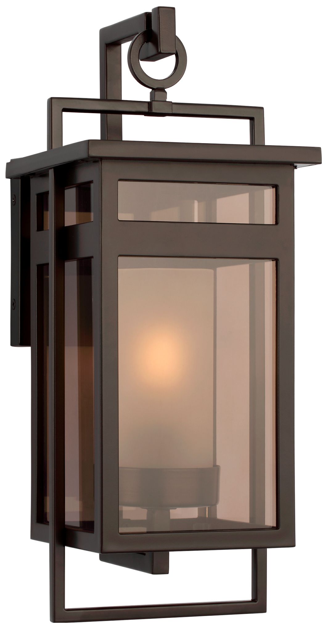 Visual Comfort Studio  Fairhaven 19" Wall Lantern  E26    Truffle