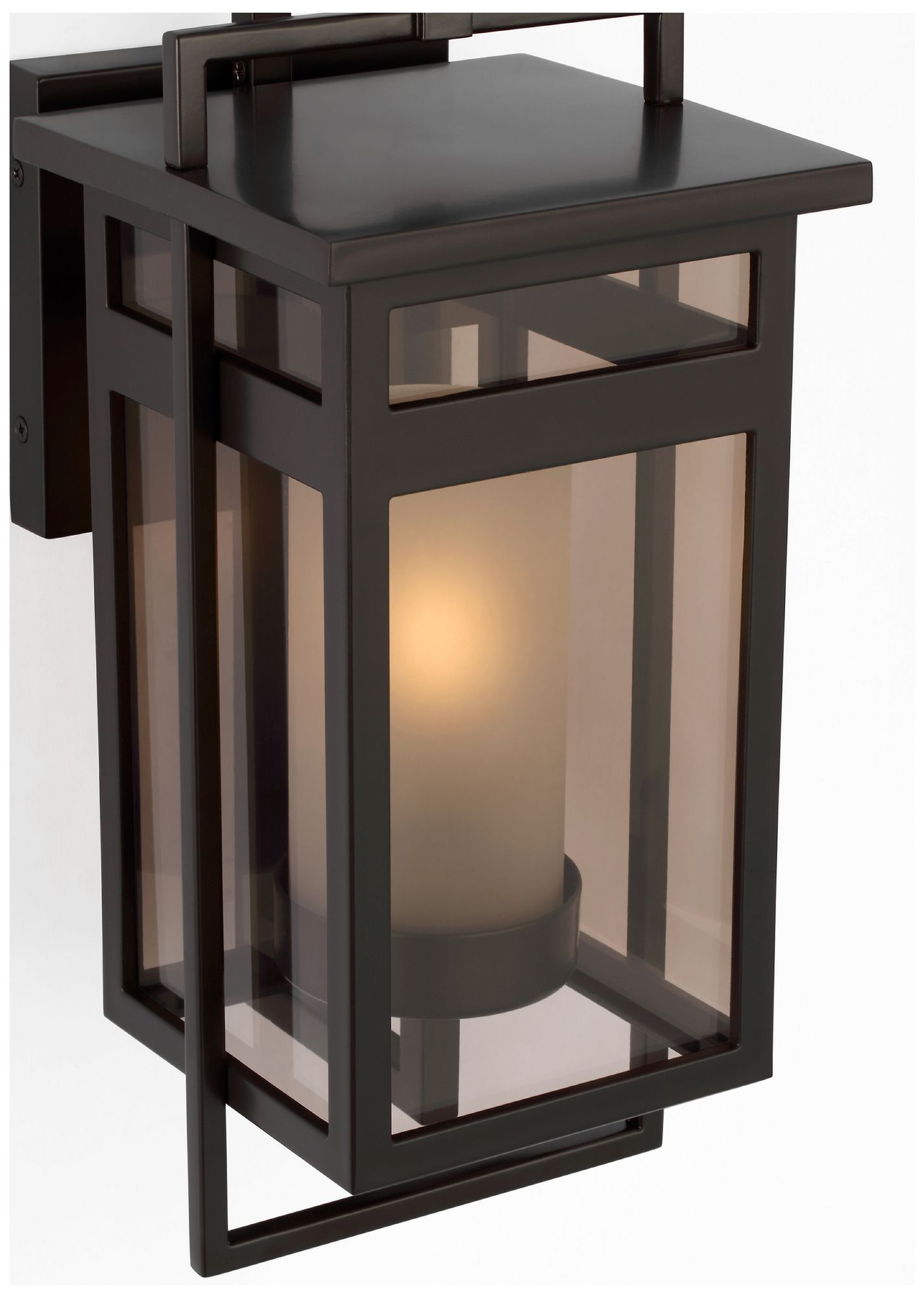 Visual Comfort Studio  Fairhaven 19" Wall Lantern  E26    Truffle