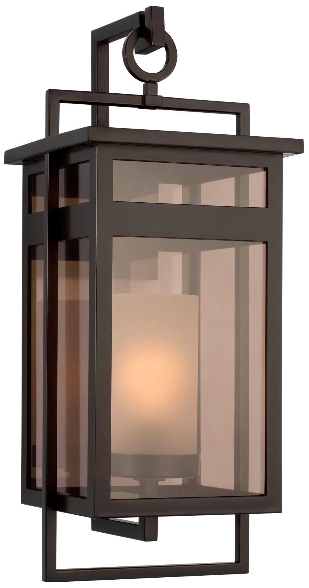 Visual Comfort Studio  Fairhaven 24" Wall Lantern  E26    Truffle