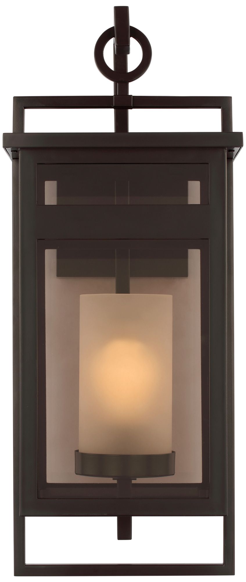 Image 3 Visual Comfort Studio  Fairhaven 24" Wall Lantern  E26    Truffle more views