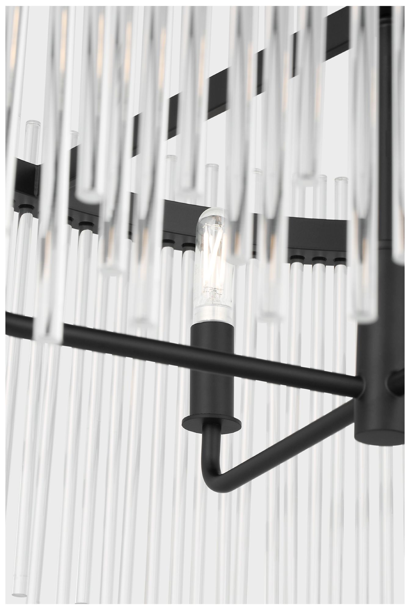 Image 4 Visual Comfort Studio  Finley 24" Chandelier  B11     Black more views