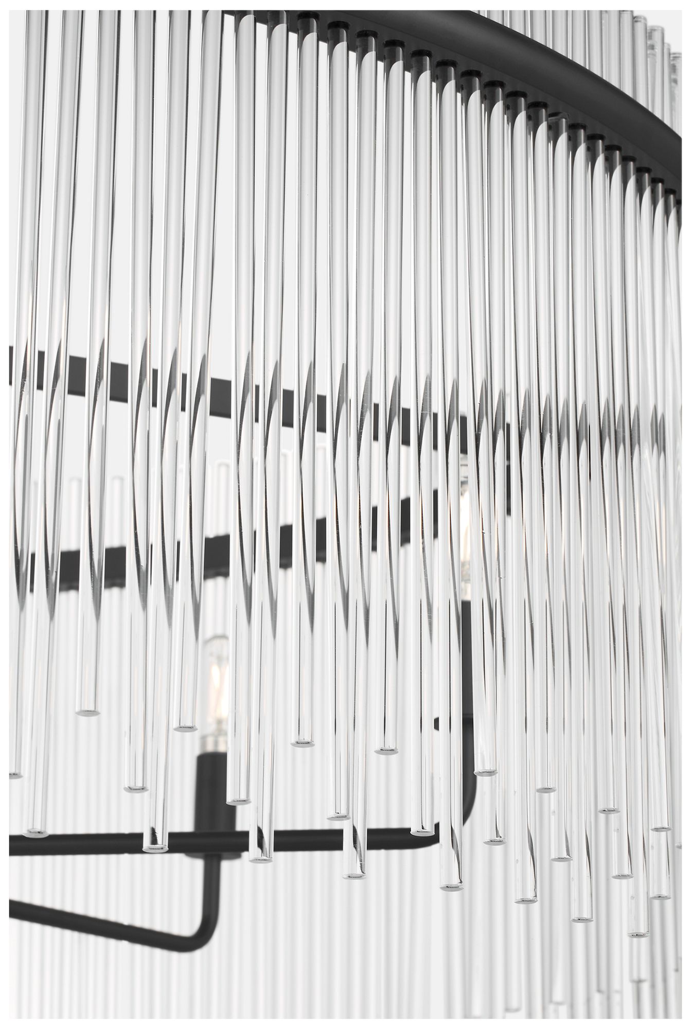 Image 3 Visual Comfort Studio  Finley 36" Chandelier  B11     Black more views