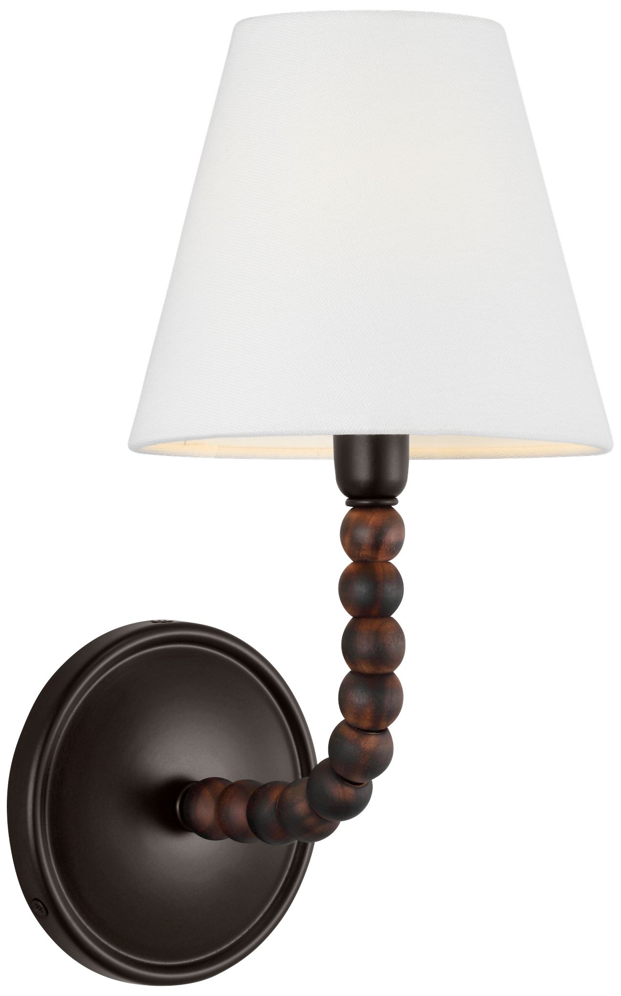 Visual Comfort Studio  Fiona 13" Sconce  E12 Candelabra    Aged Iron