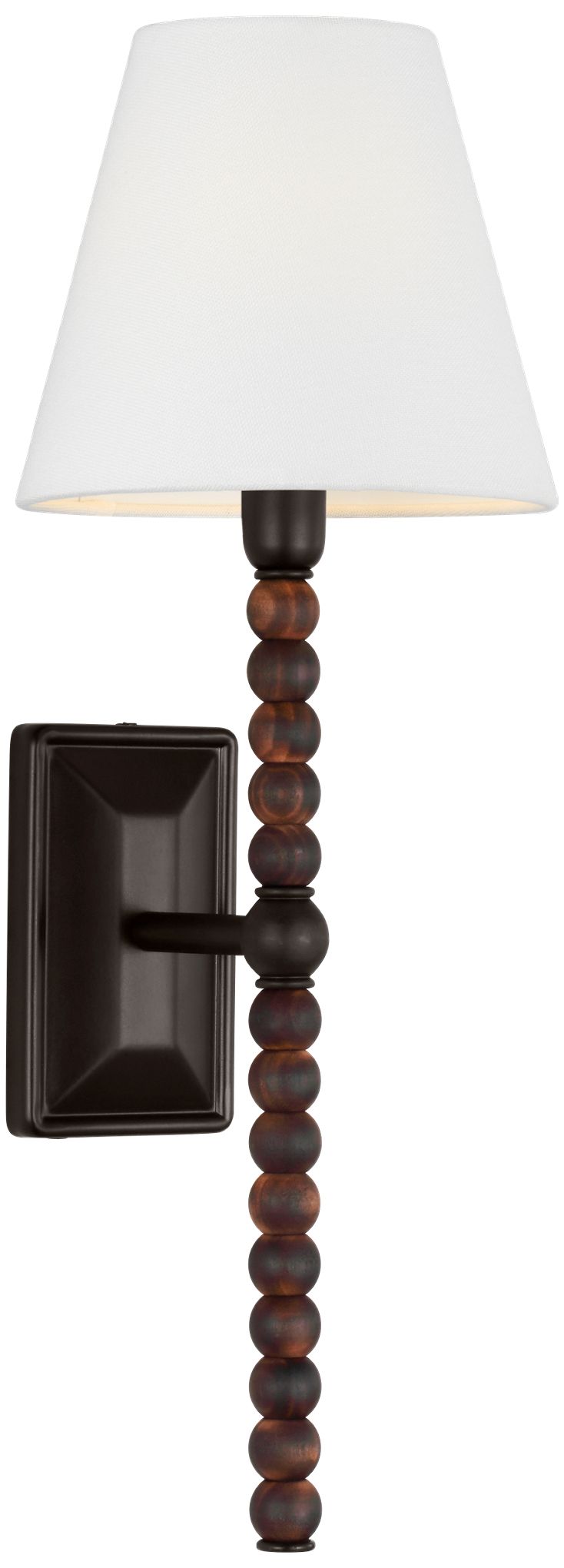 Visual Comfort Studio  Fiona 17" Sconce  E12 Candelabra    Aged Iron