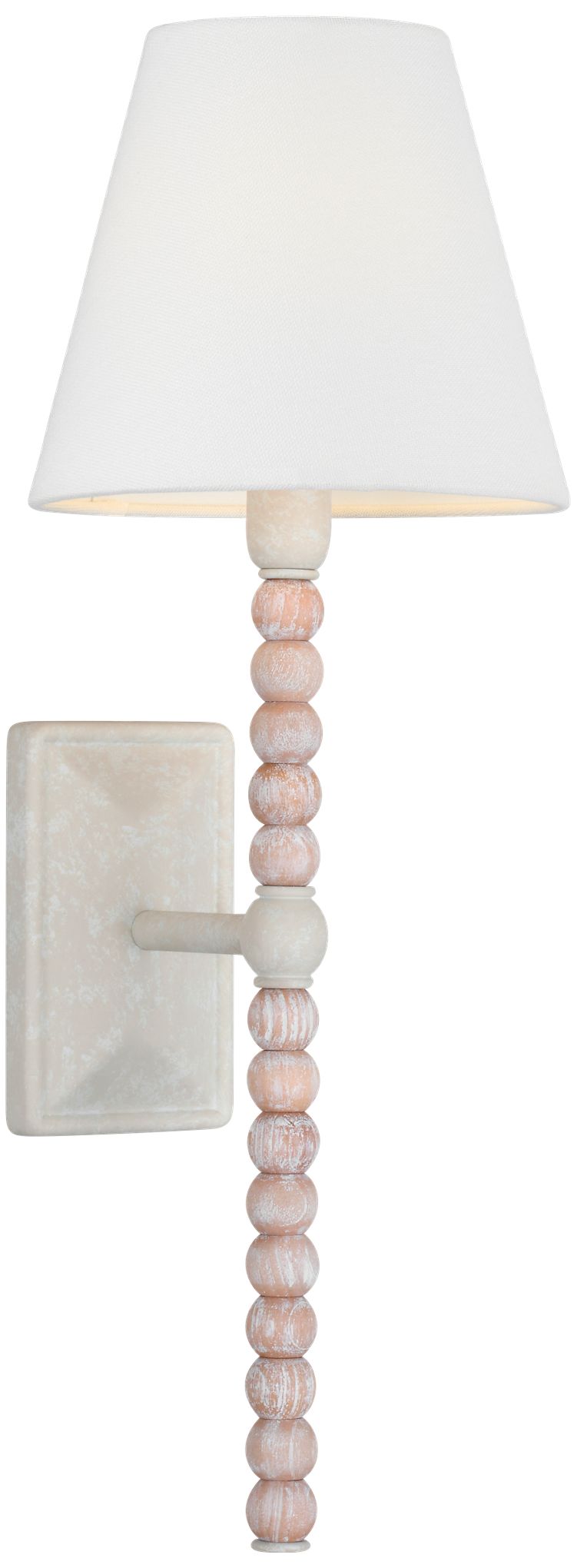 Visual Comfort Studio  Fiona 17" Sconce  E12 Candelabra    Aged Pewter