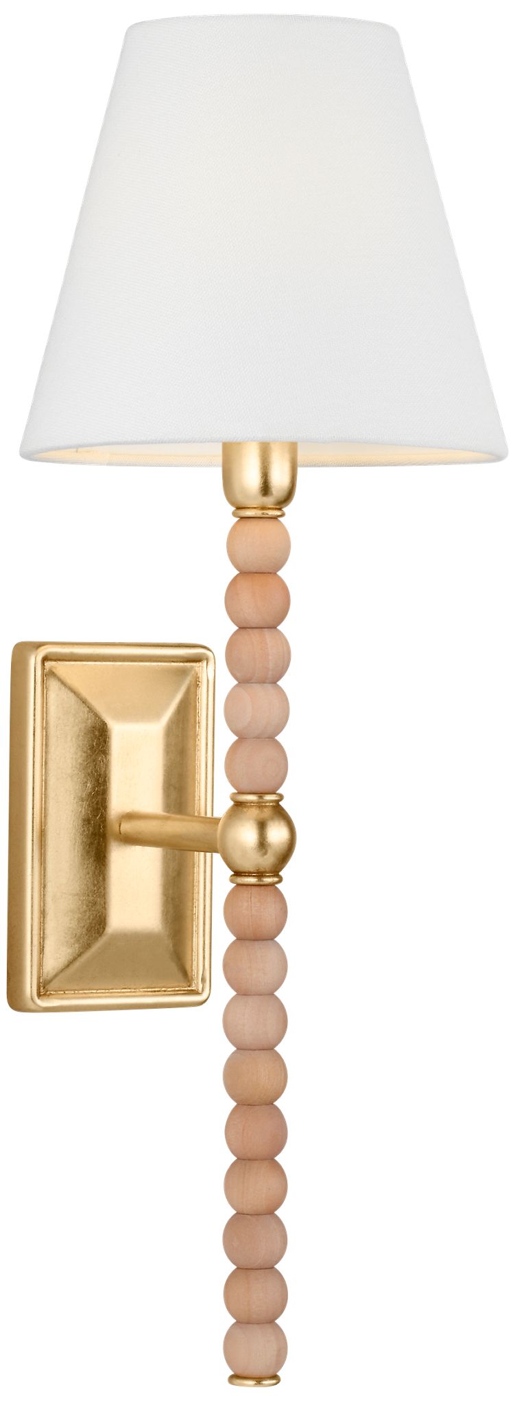 Visual Comfort Studio  Fiona 17" Sconce  E12 Candelabra    Gild