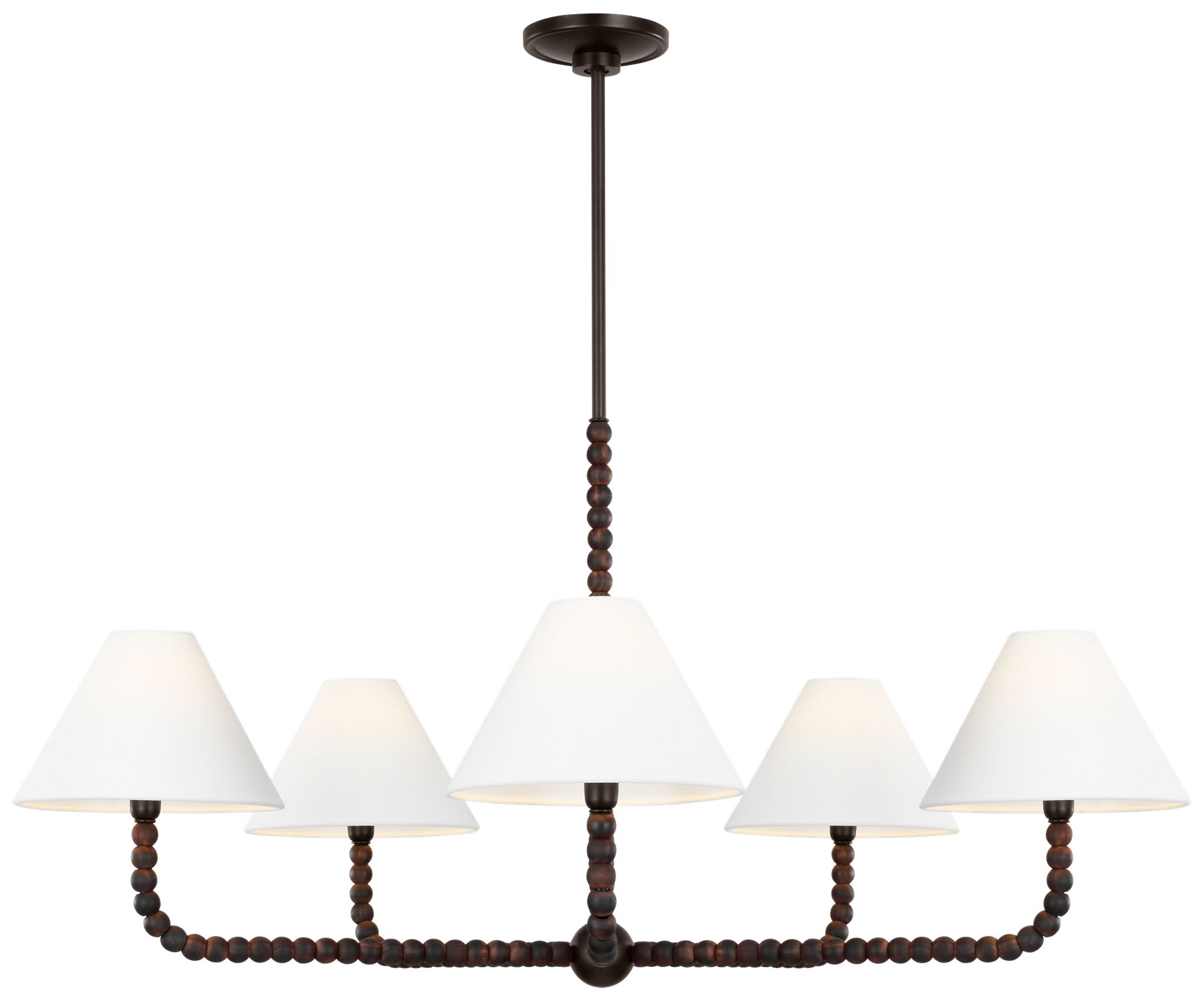 Visual Comfort Studio  Fiona 39" Chandelier  B11    Aged Iron
