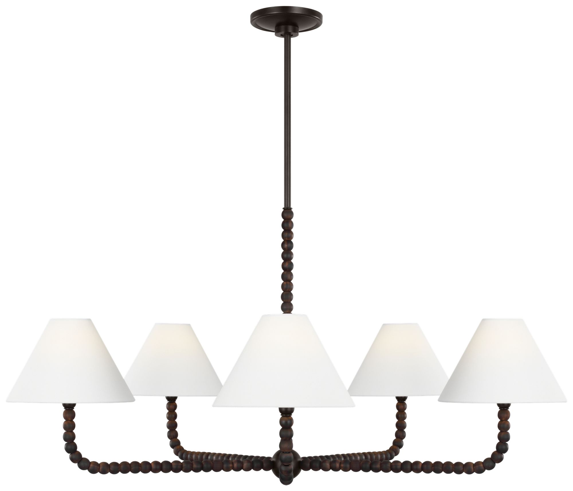 Image 2 Visual Comfort Studio  Fiona 39" Chandelier  B11    Aged Iron more views