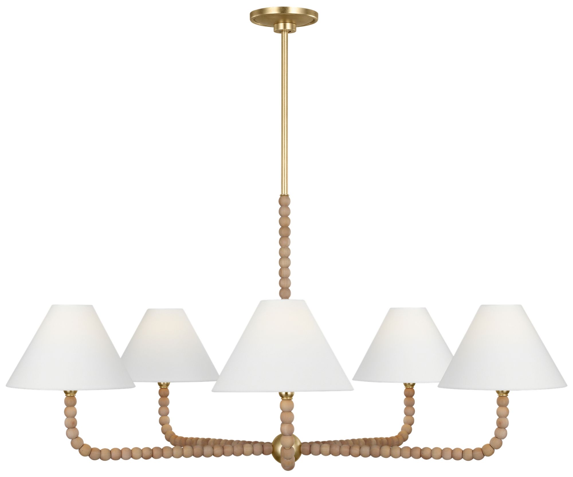 Image 2 Visual Comfort Studio  Fiona 39" Chandelier  B11    Gild more views