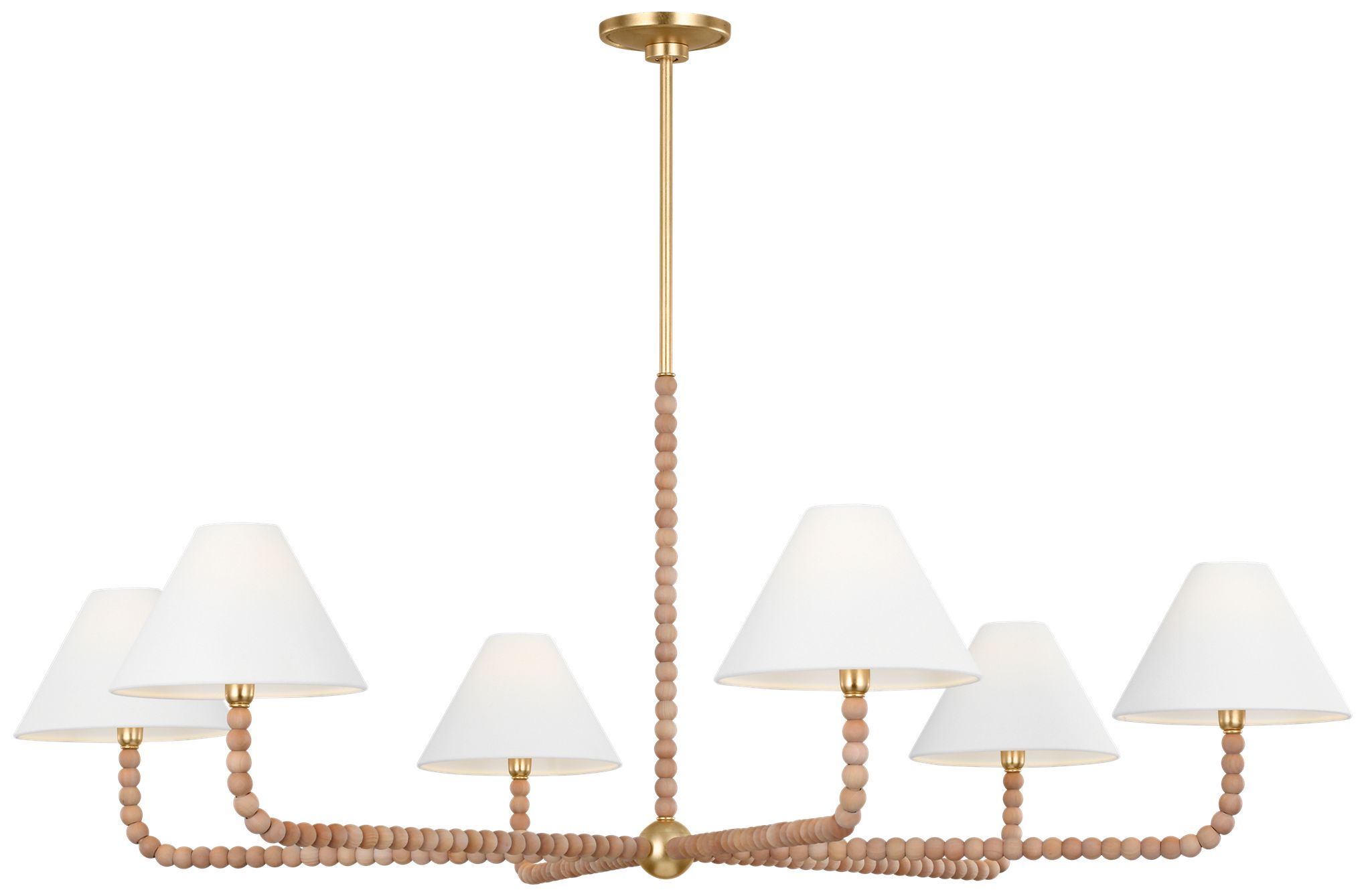 Visual Comfort Studio  Fiona 50" Chandelier  B11    Gild