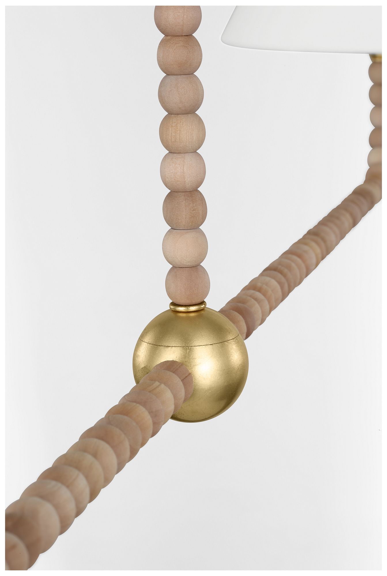 Image 3 Visual Comfort Studio  Fiona 61" Linear Chandelier  E12    Gild more views