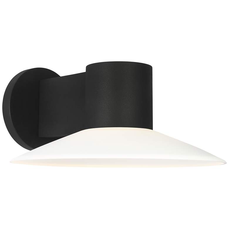 Image 1 Visual Comfort Studio Focal Large LED Sconce Modules 16" Black