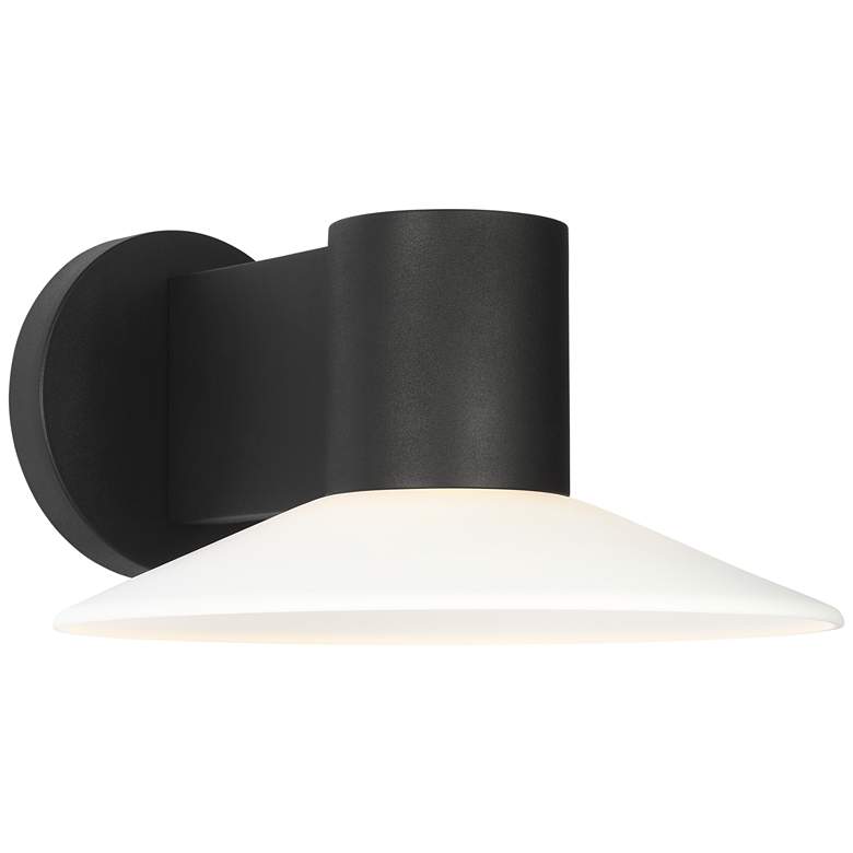 Image 1 Visual Comfort Studio Focal Medium LED Sconce Modules 12" Black