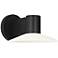 Visual Comfort Studio Focal Small LED Sconce Modules 8" Black