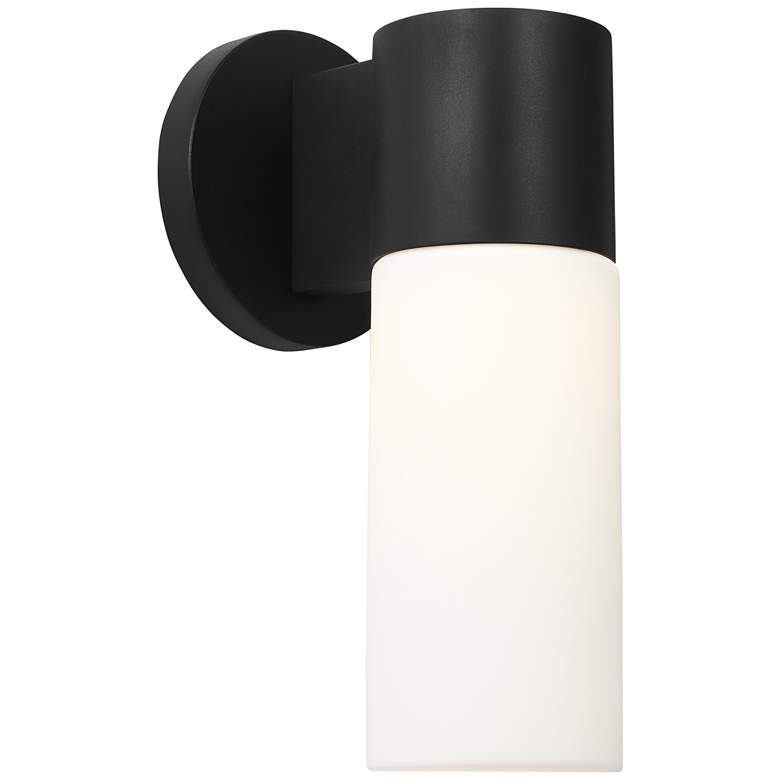 Image 1 Visual Comfort Studio Focal Tall LED Sconce Modules 5.12" Black