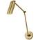 Visual Comfort Studio  Frasar Large Two Arm Sconce B10  4.75"  Satin Brass