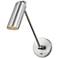 Visual Comfort Studio Frasar Med 1 Arm Sconce B10 4.75" Brushed Nickel