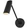 Visual Comfort Studio Frasar Medium 1 Arm Sconce B10 4.75" Black