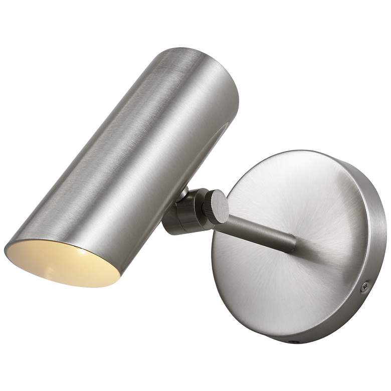 Image 1 Visual Comfort Studio Frasar Small Sconce B10 4.75" Brushed Nickel